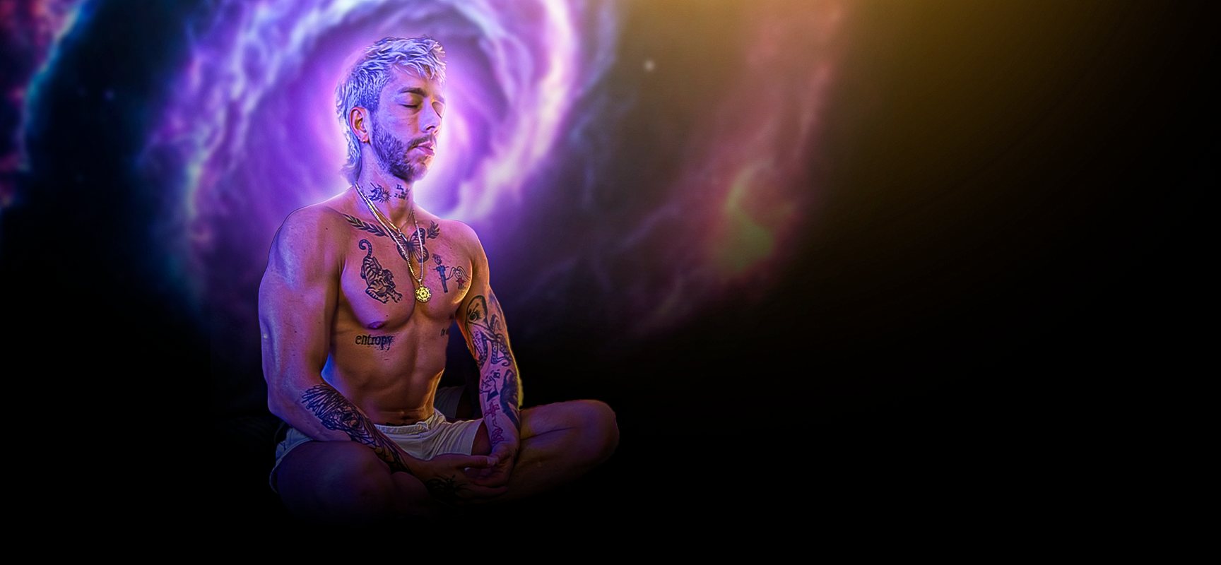 Sebas Klinkert meditando