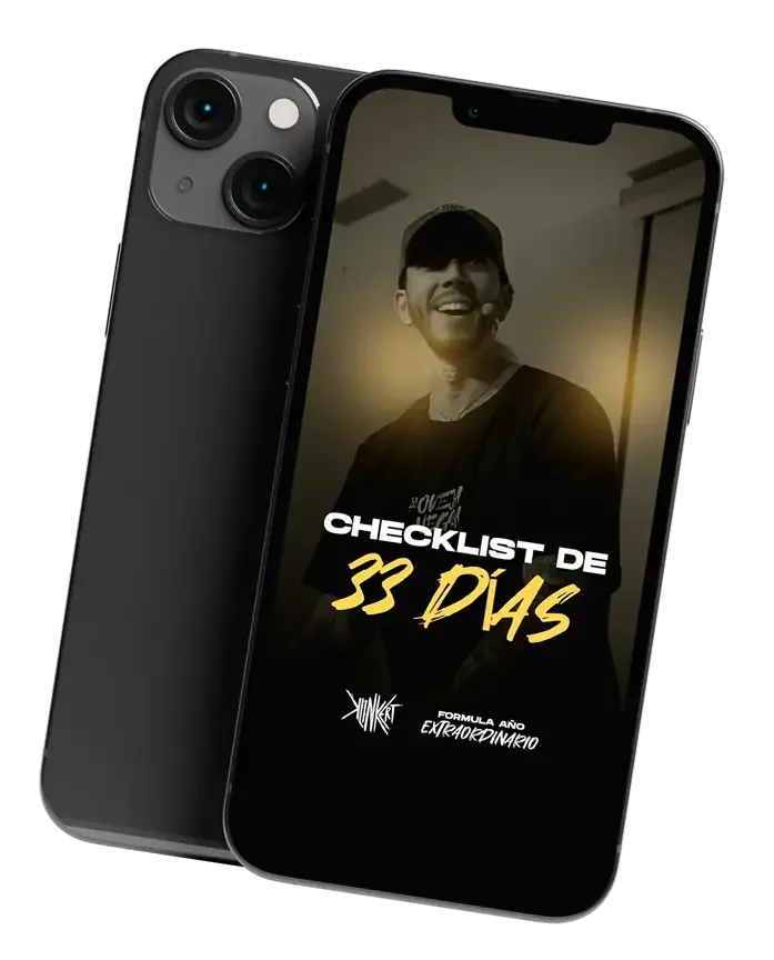 Checklist de 33 días